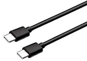 כבל סמסונג TYPE-C-TYPE-C מקורי שחור יבואן רשמי